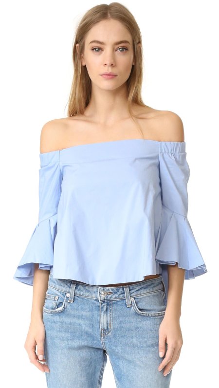 Открытые плечи