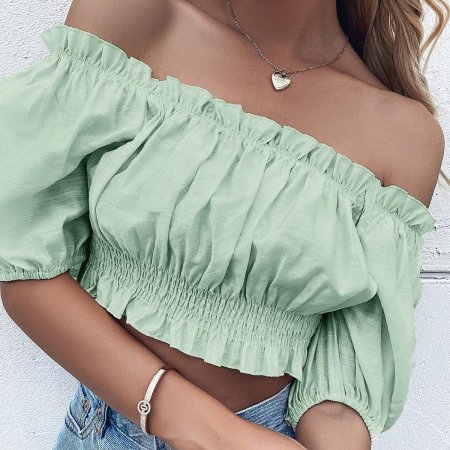 Блузка с оборками