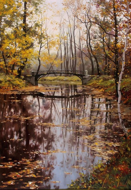 Осенние пейзажи картины