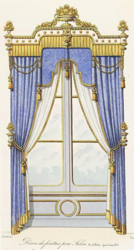 Шторы эпохи ренессанс