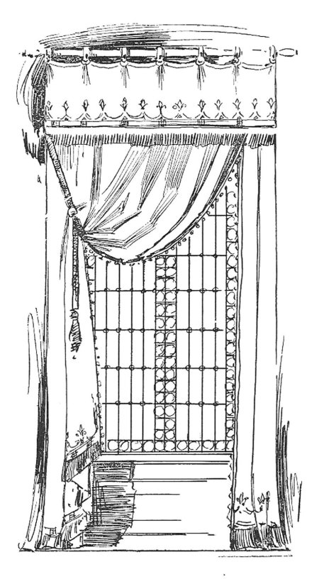 Штора рисунок