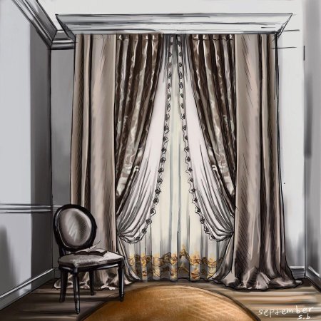 Дизайнерские шторы