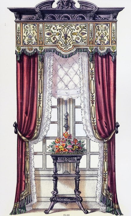 Шторы ампир век франция