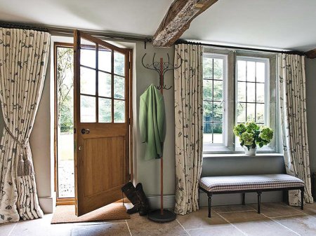 Шторы в деревенском стиле