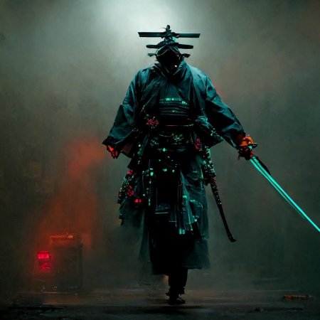 Киберпанк самураи