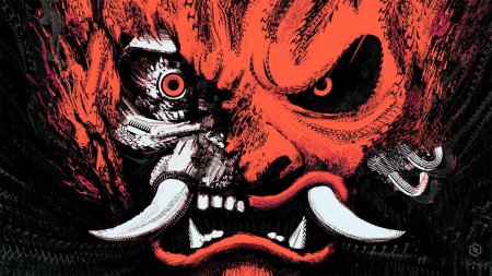 Логотип samurai cyberpunk 2077