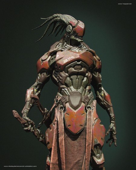 Киберниндзя концепт арт