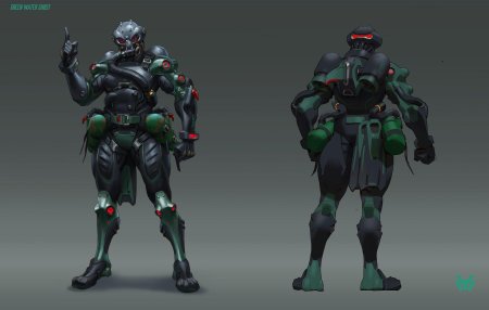 Био-экзо броня концепт