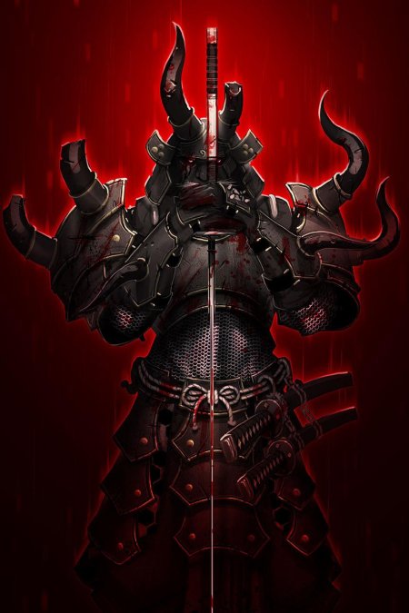 Осикуру демон самурай