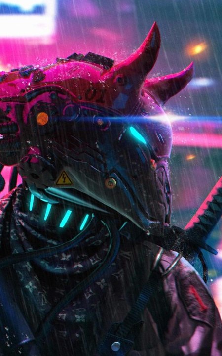 Киберпанк самураи