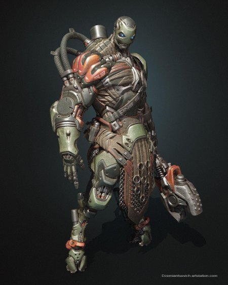 Робот киберпанк