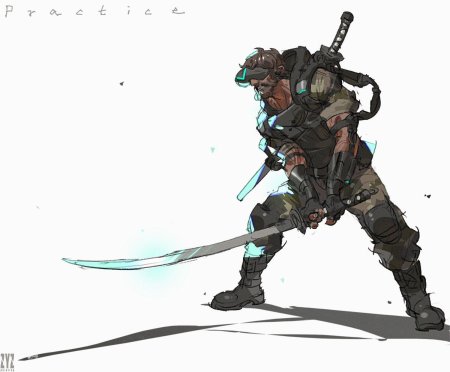 Киберпанк броня