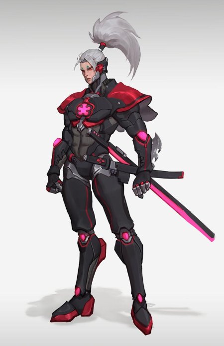 Самурай генджи овервотч