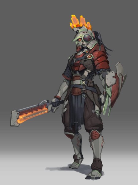 Концепт арт персонажа