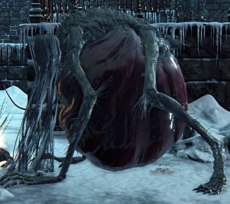 Чудовище кровоглот bloodborne