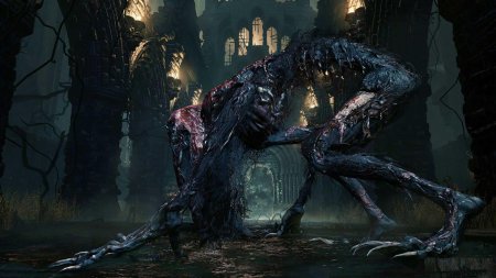 Чудовище кровоглот bloodborne