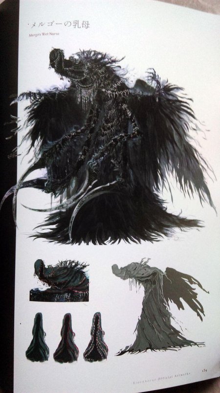 Бладборн артбук монстры