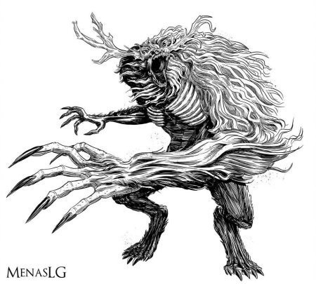 Церковное чудовище bloodborne