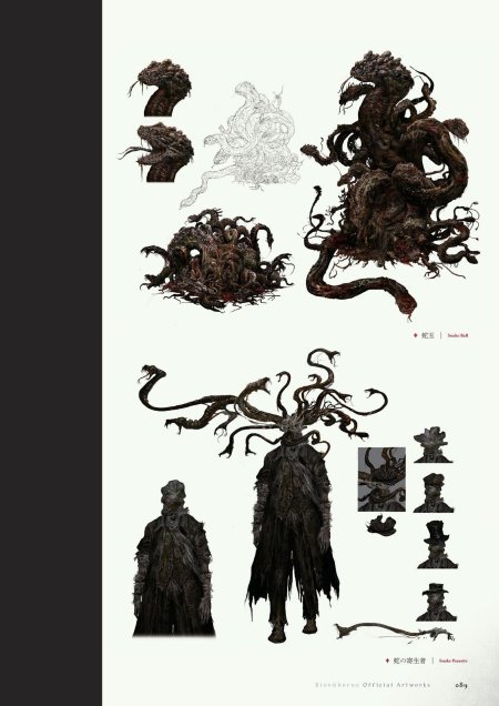 Монстр бладборн концепт