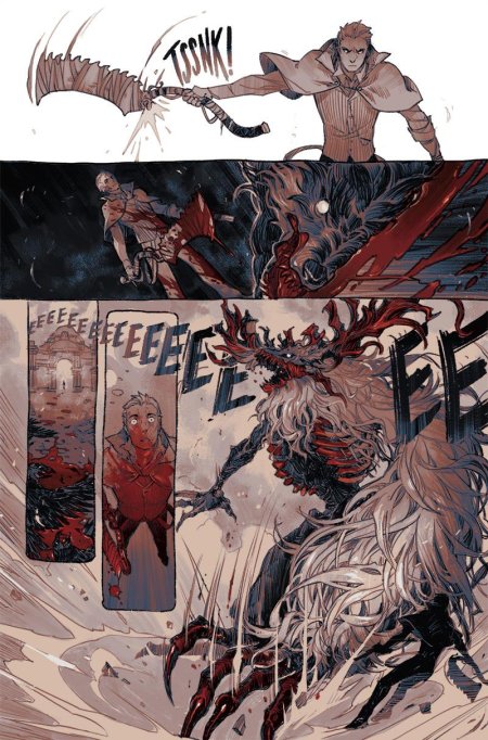 Dark souls bloodborne комикс