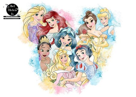 Стикеры дисней принцессы