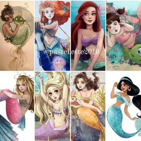 Диснеевские принцессы персонажи