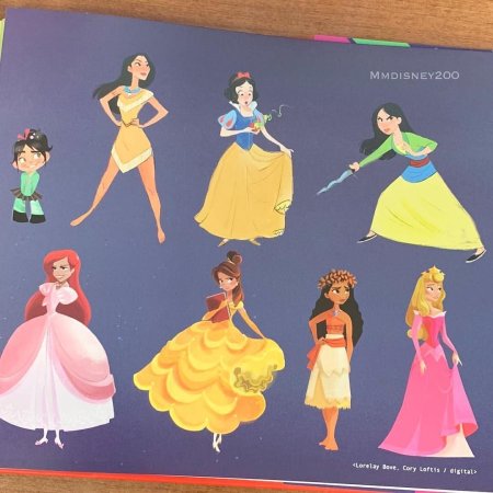 Книжка с принцессами