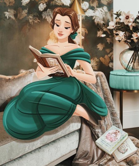 Бэлль принцесса дисней современная