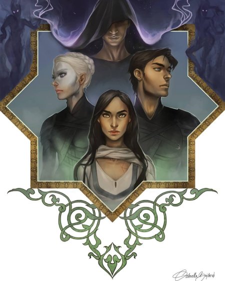 Иллюстрации из книг фэнтези