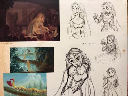 Артбук рапунцель