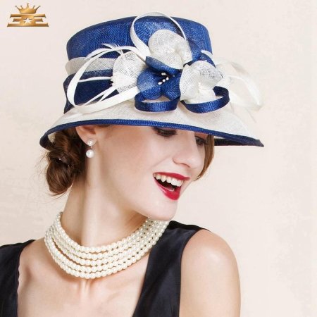 Женская шляпка с широкими полями fs