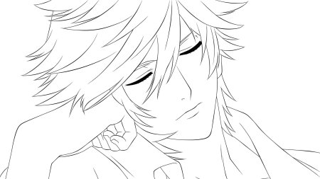 Аниме мальчики для срисовки
