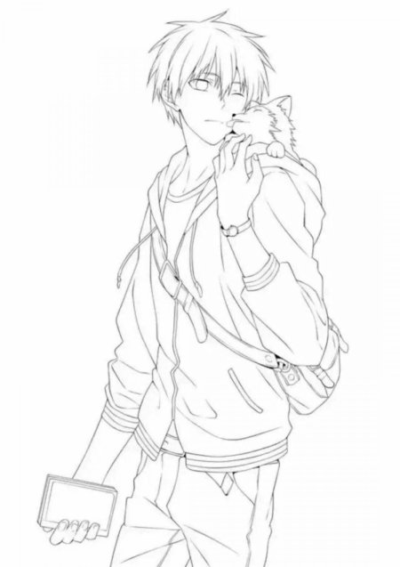 Раскраска баскетбол куроко