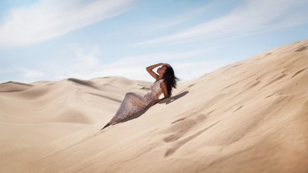 Съемка в пустыне