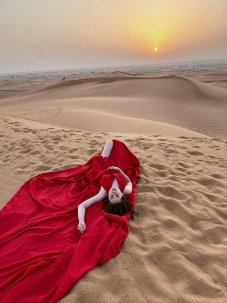 Фотосессия самойловой в пустыне