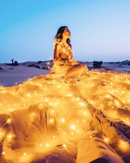 Фотосессии в пустыне