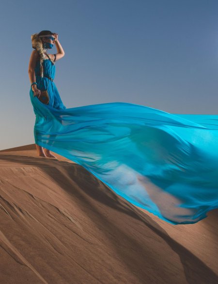 Фотосессии в пустыне