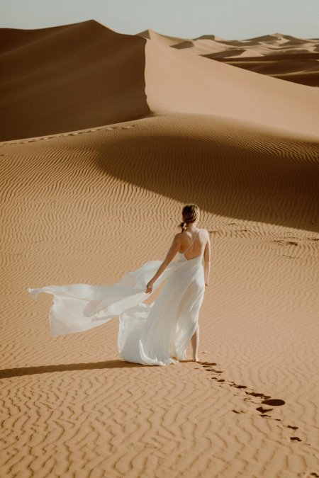 Платье для фотосессии в пустыне