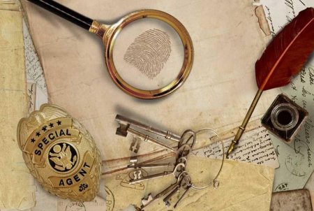 Детективный фон для презентации