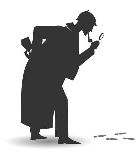 Силуэт шерлока холмса