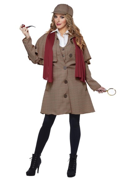 Костюм шерлока холмса женский