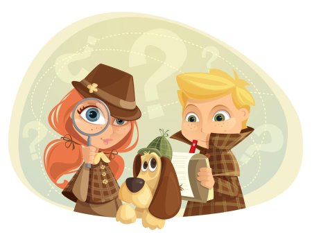 Детектив с лупой