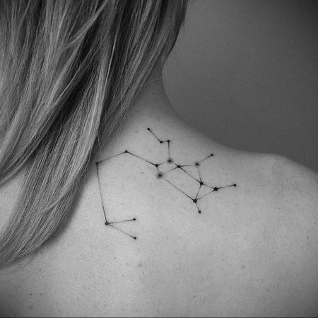 Созвездие тату sagittarius