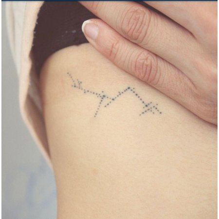 Кассиопея созвездие татуировка