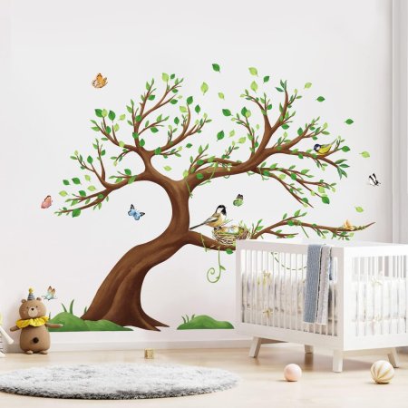 Наклейка на стену дерево