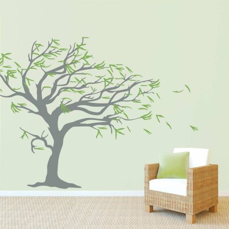 Дерево на стене