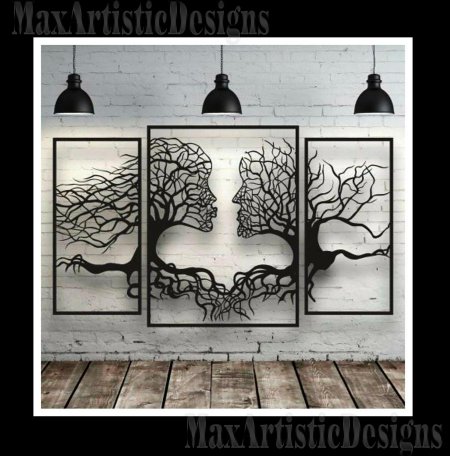 Модульное панно дерево