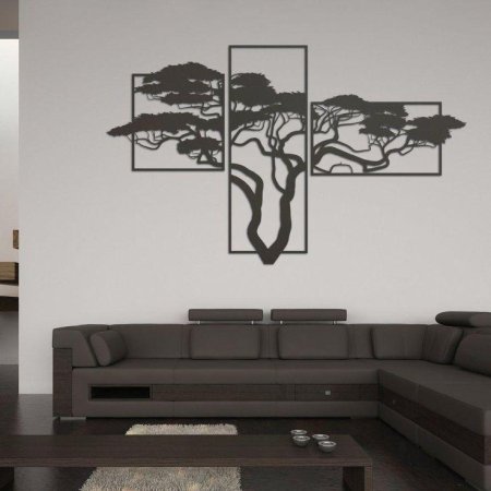 Настенный декор из металла