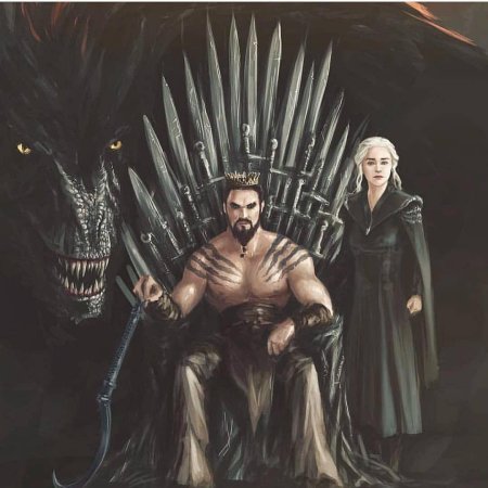 Игра престолов на троне