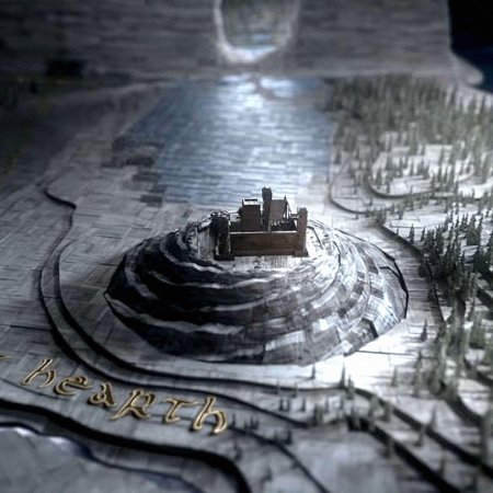 Карта винтерфелла игра престолов